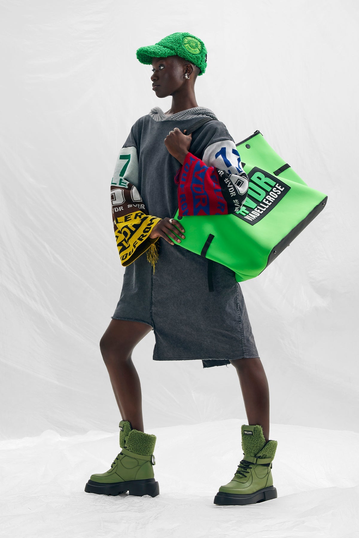 Antracite Dress 14390