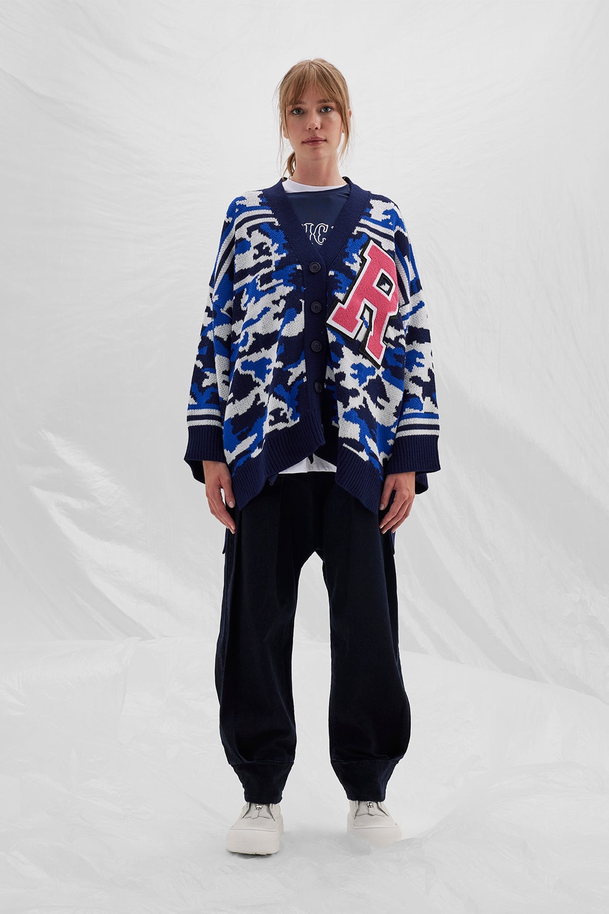 Navy Camo Pullover 14401