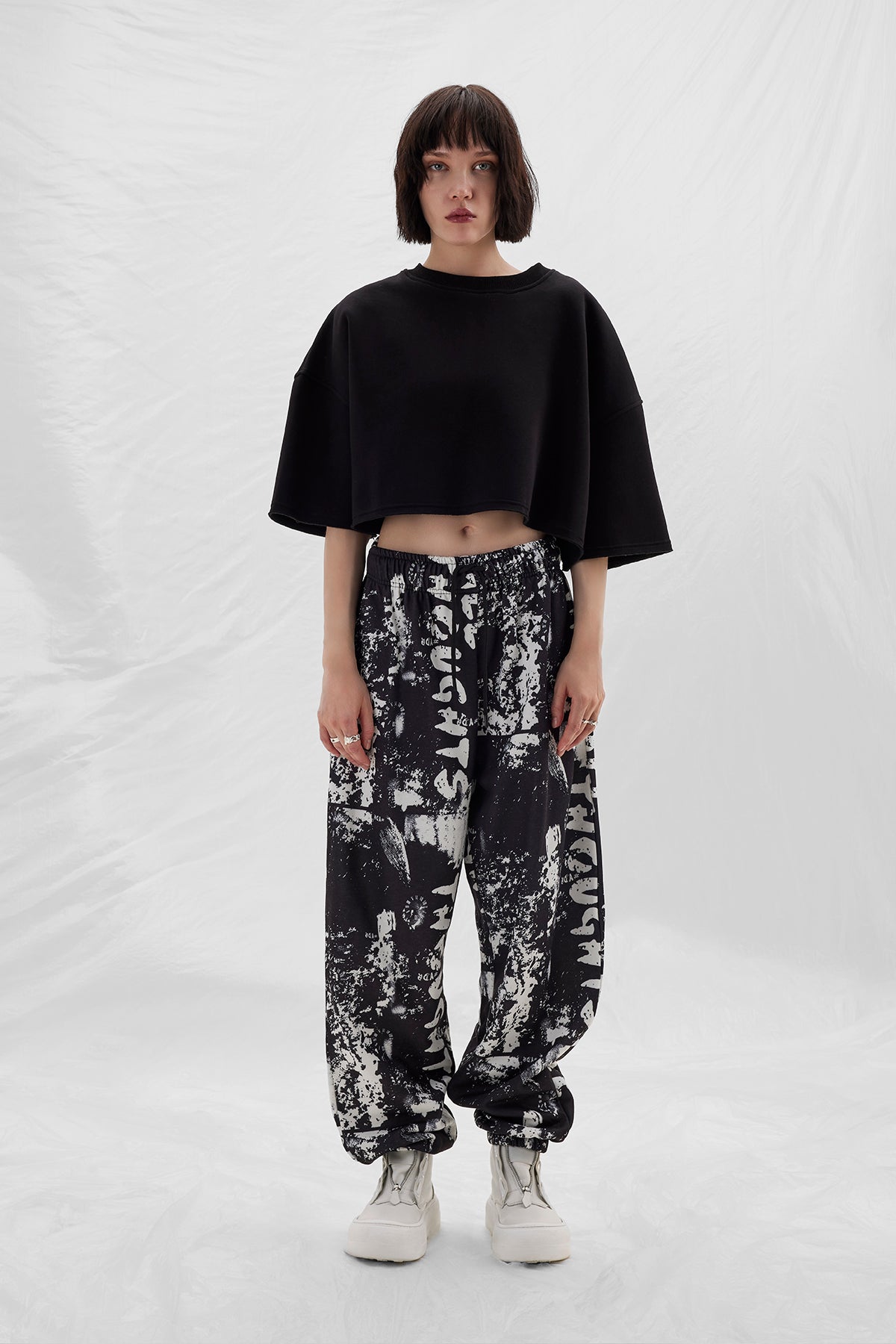 Nero Off White Pants 14416