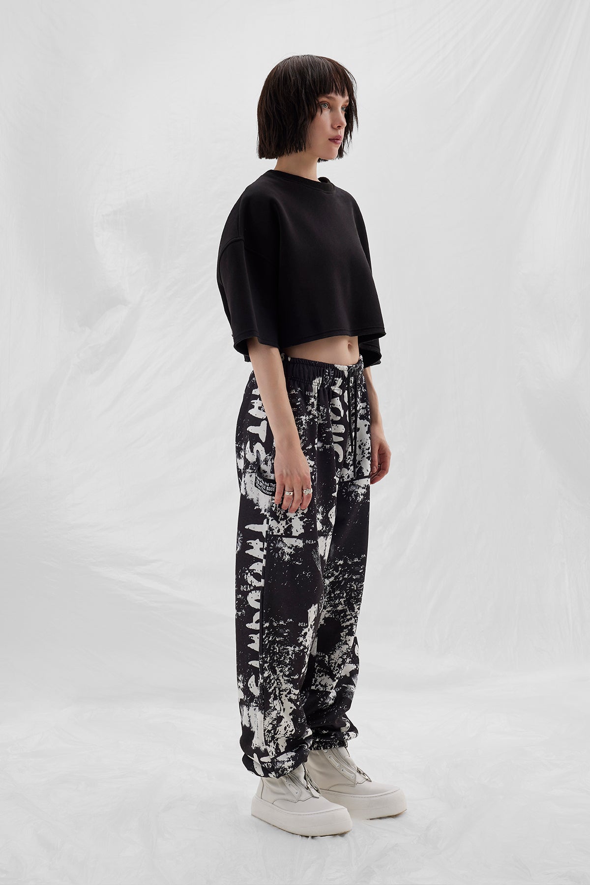 Nero Off White Pants 14416