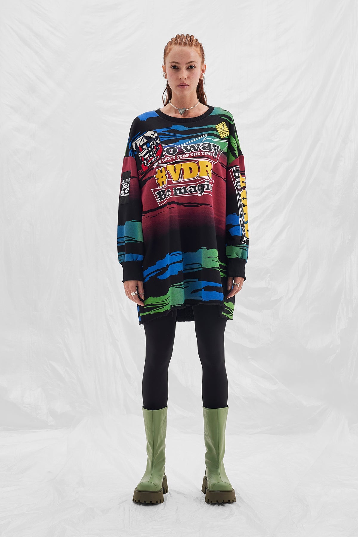 Multi Color Sw-shirt 14419
