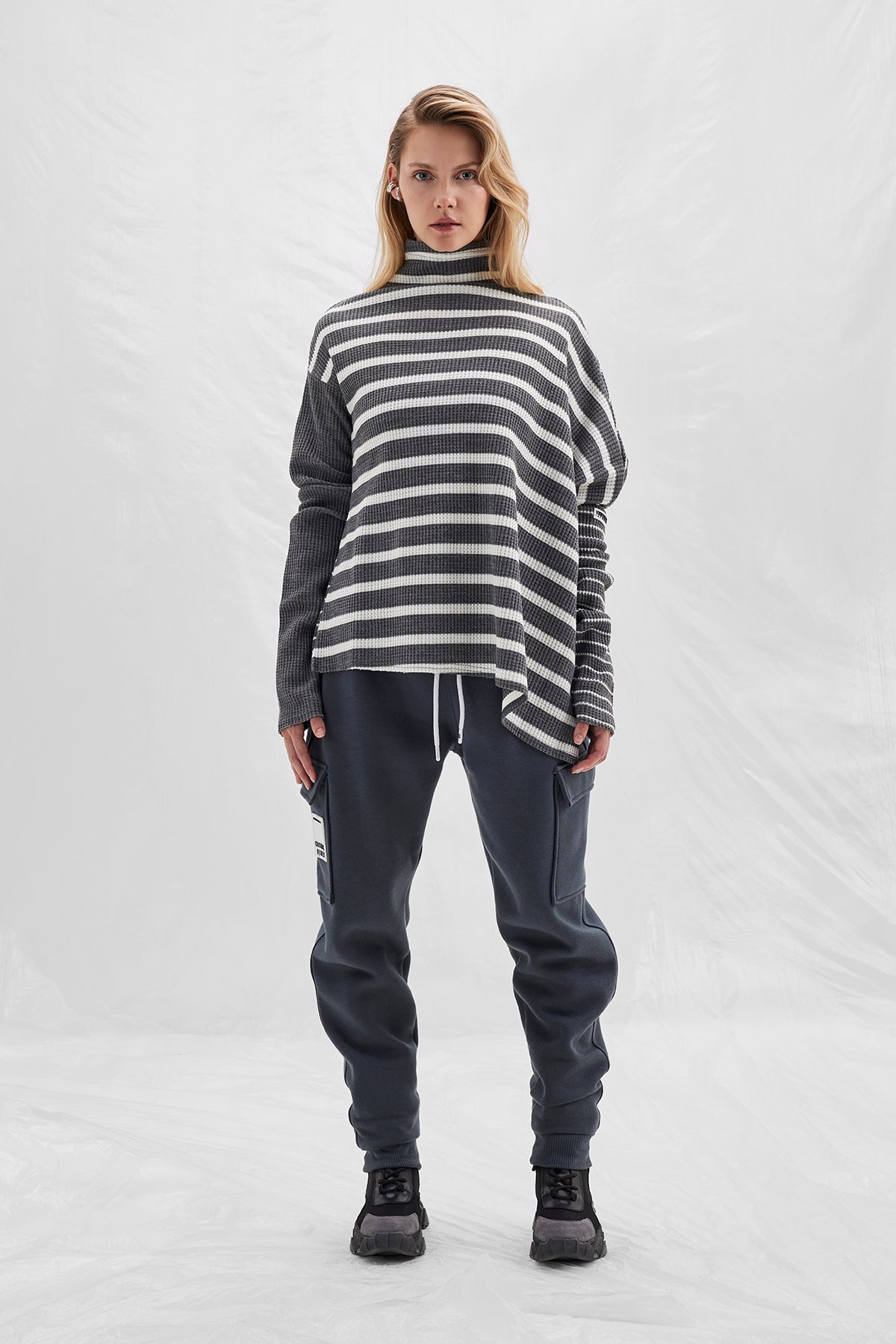 G. Melange Off White Sw-shirt 14448