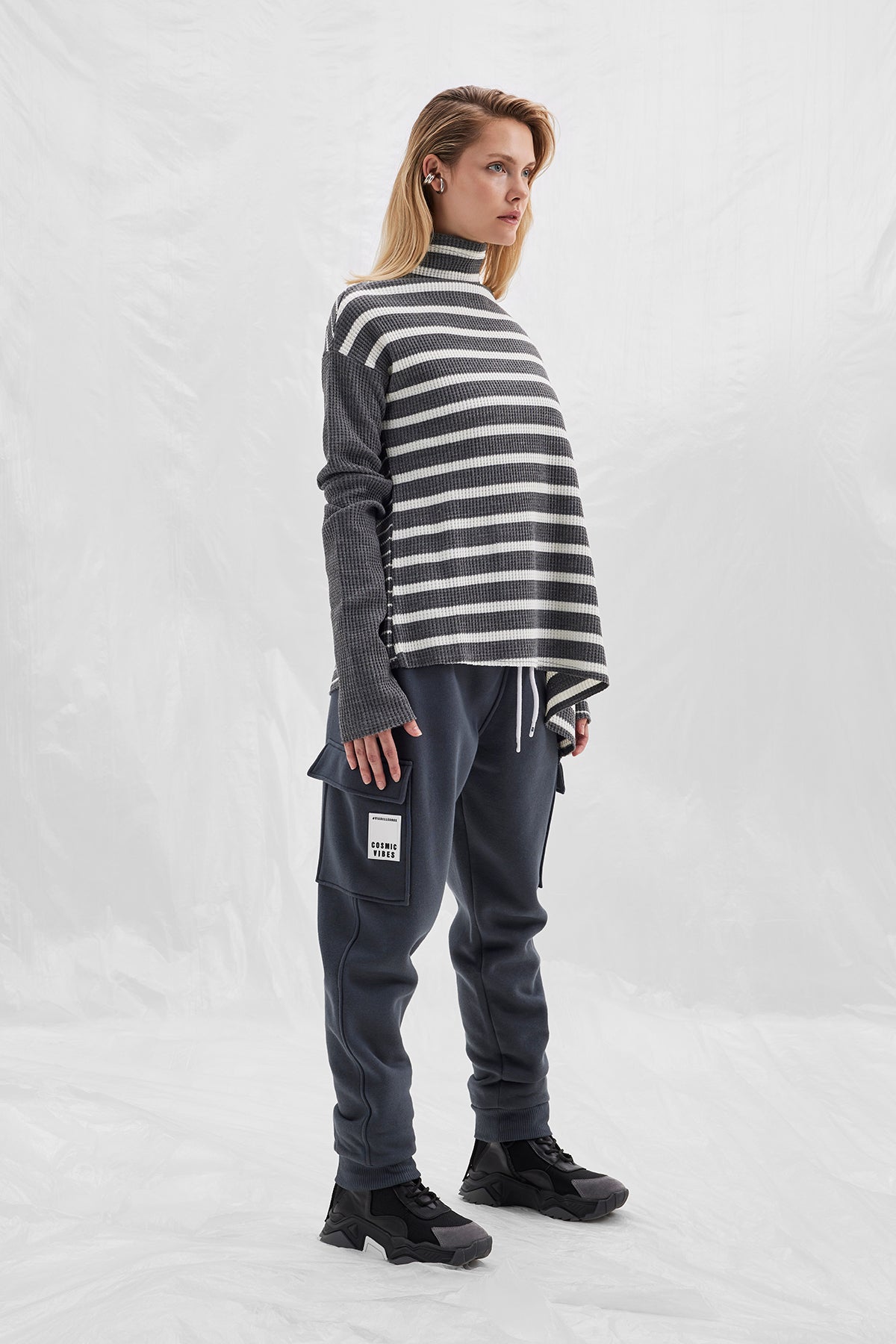 G. Melange Off White Sw-shirt 14448