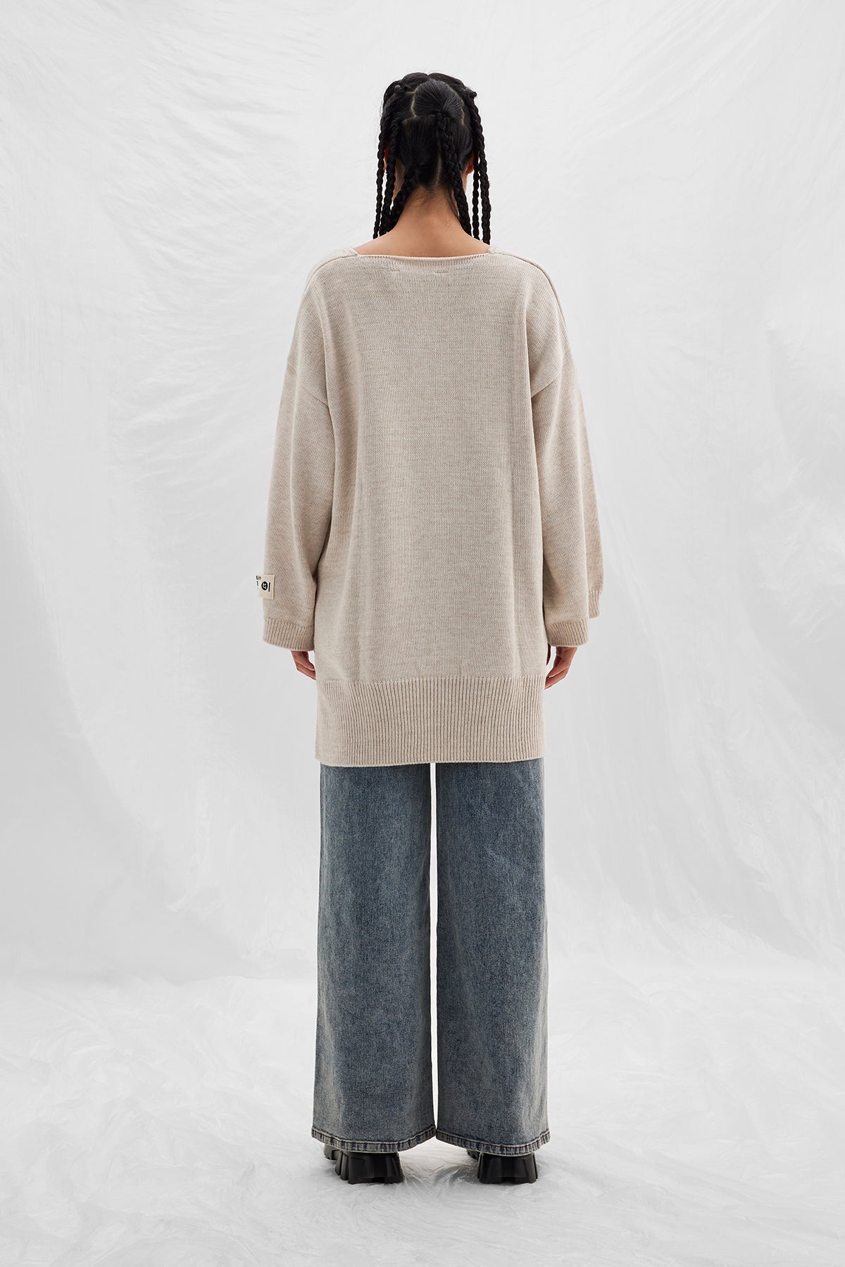 Beige Pullover 14452