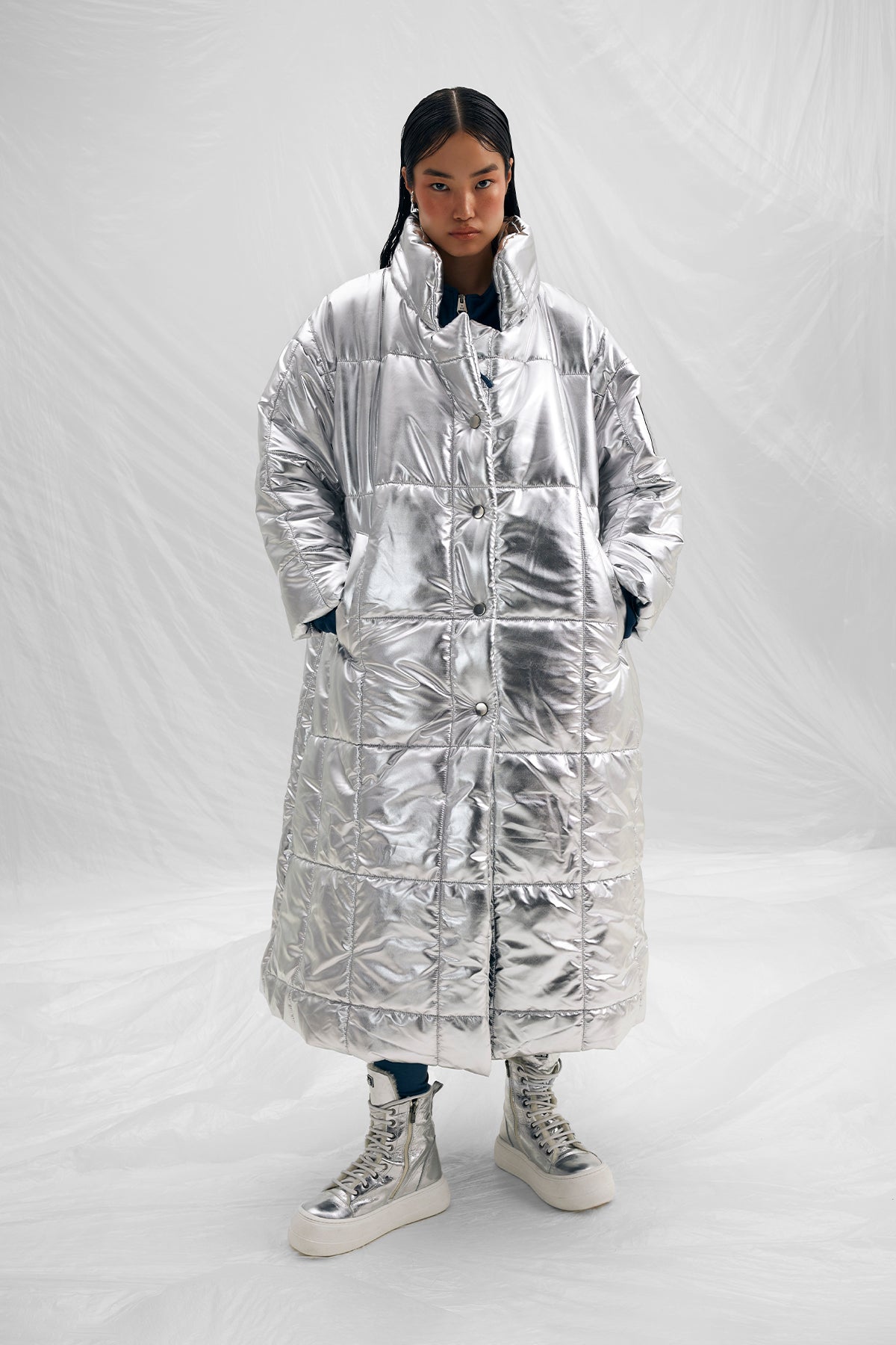 Silver Blouson 14487