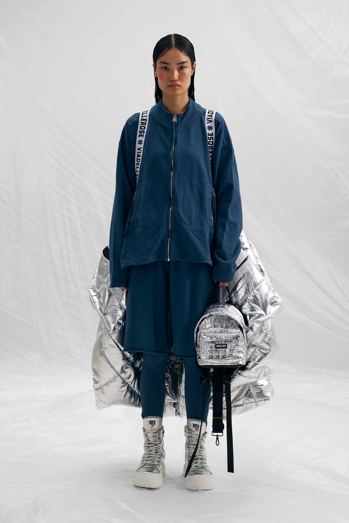 Silver Blouson 14487