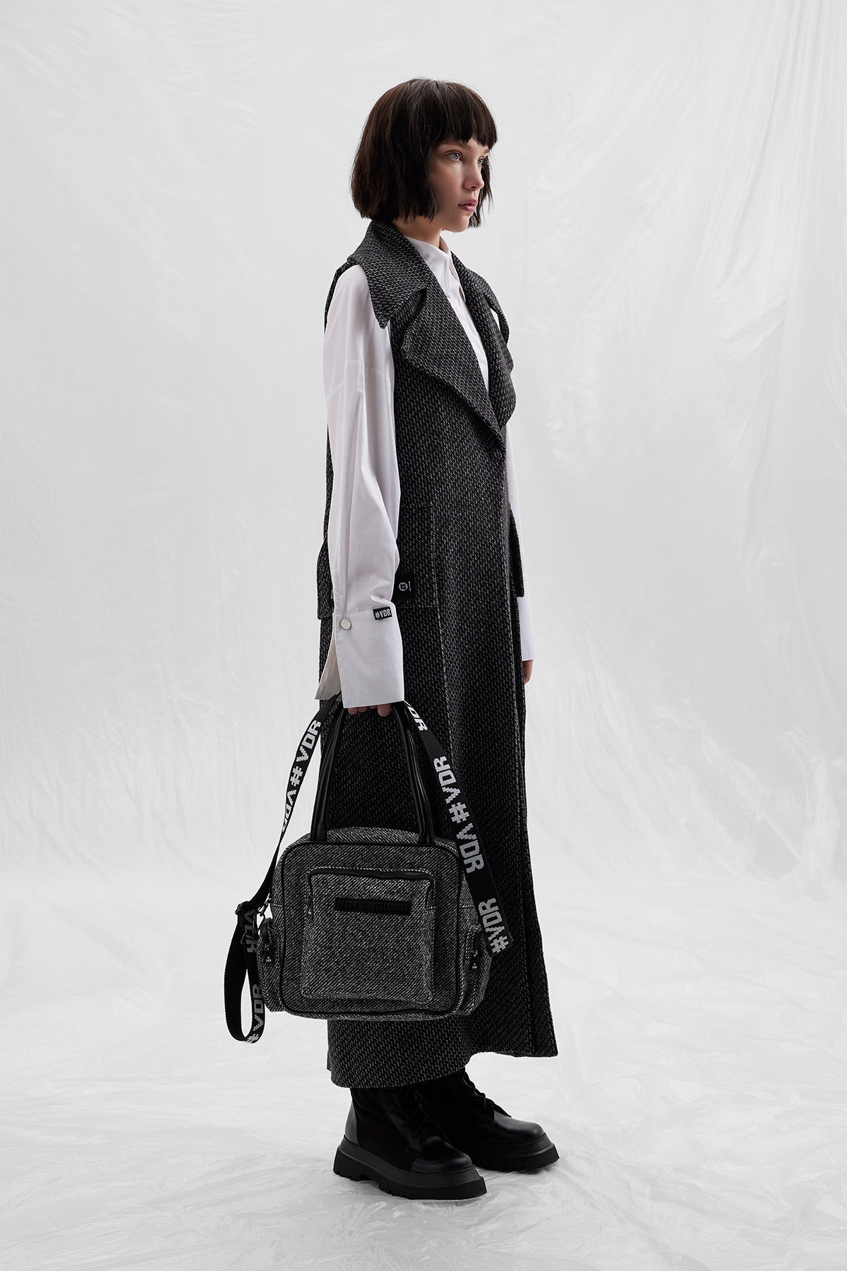 Nero Off White Long Gile 14492