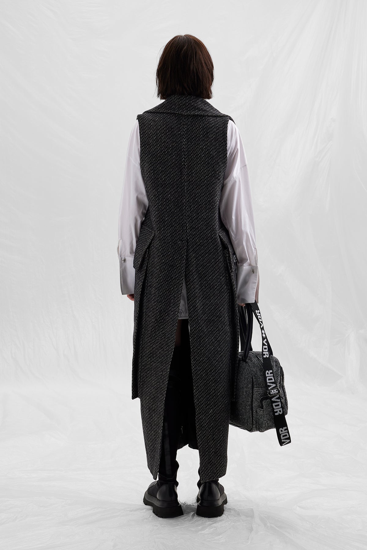 Nero Off White Long Gile 14492