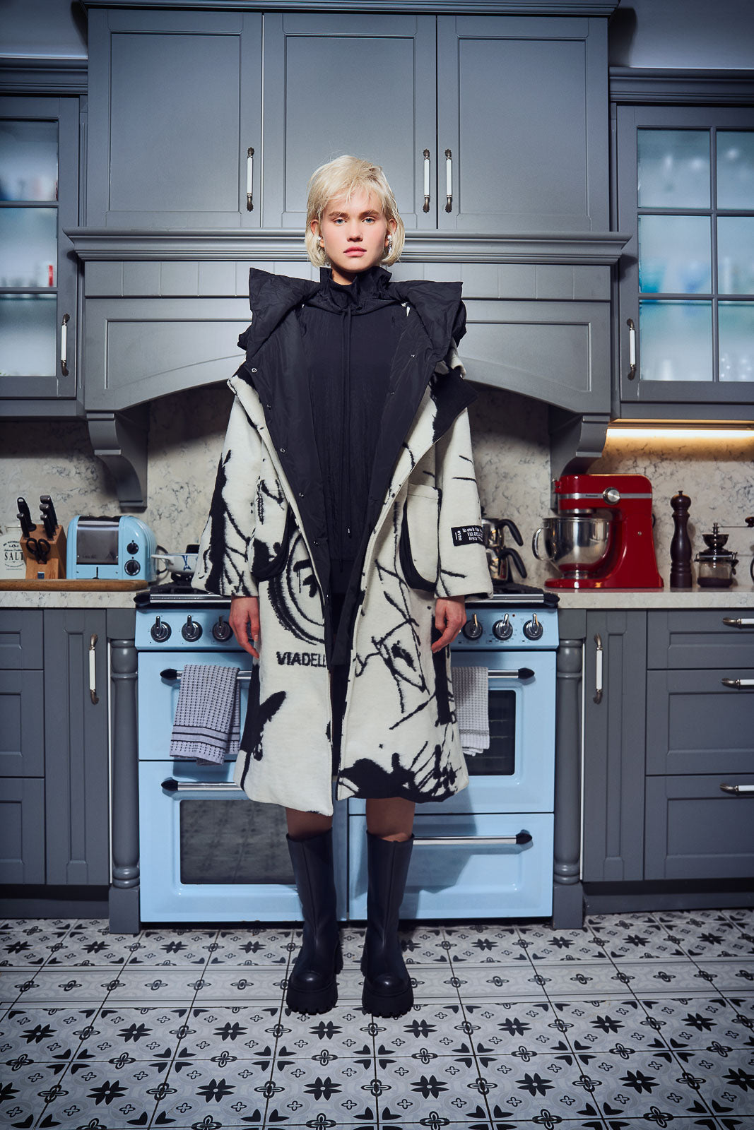 Off White Nero Coat 14504