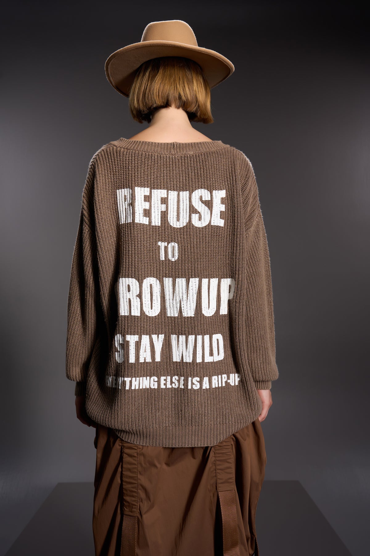 Tobacco Cardigan 16008