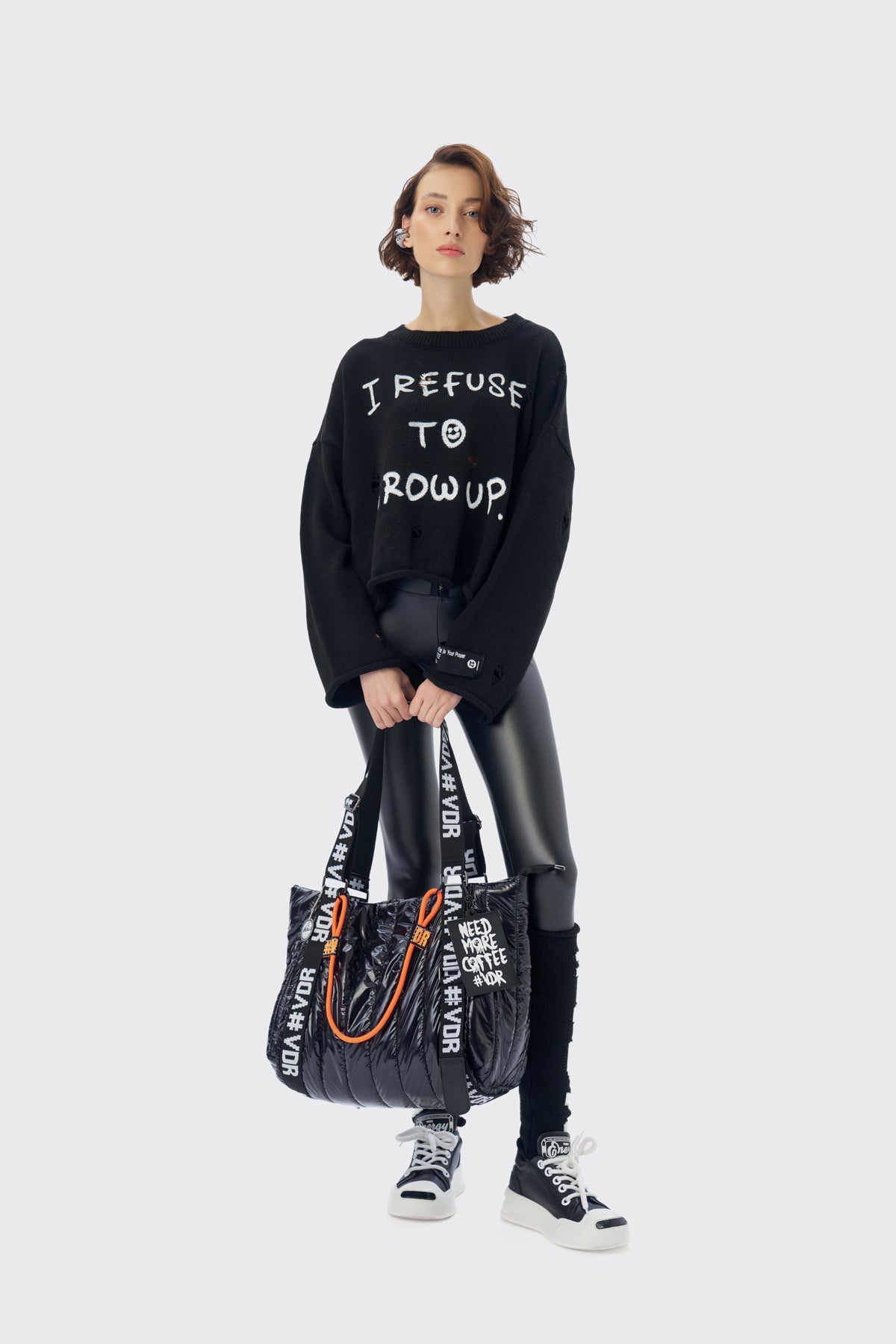 Nero Pullover 16022