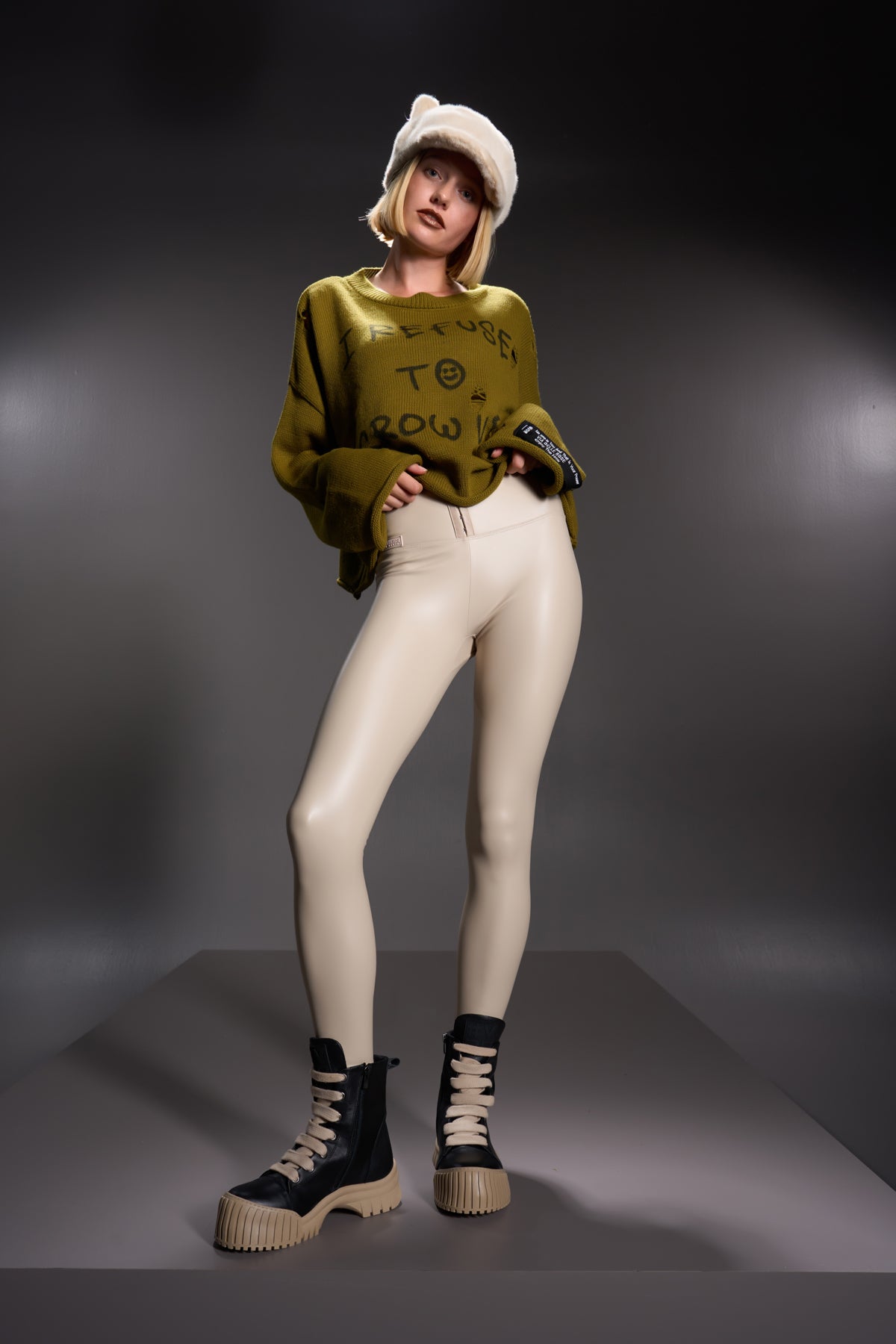 Olive Pullover 16022