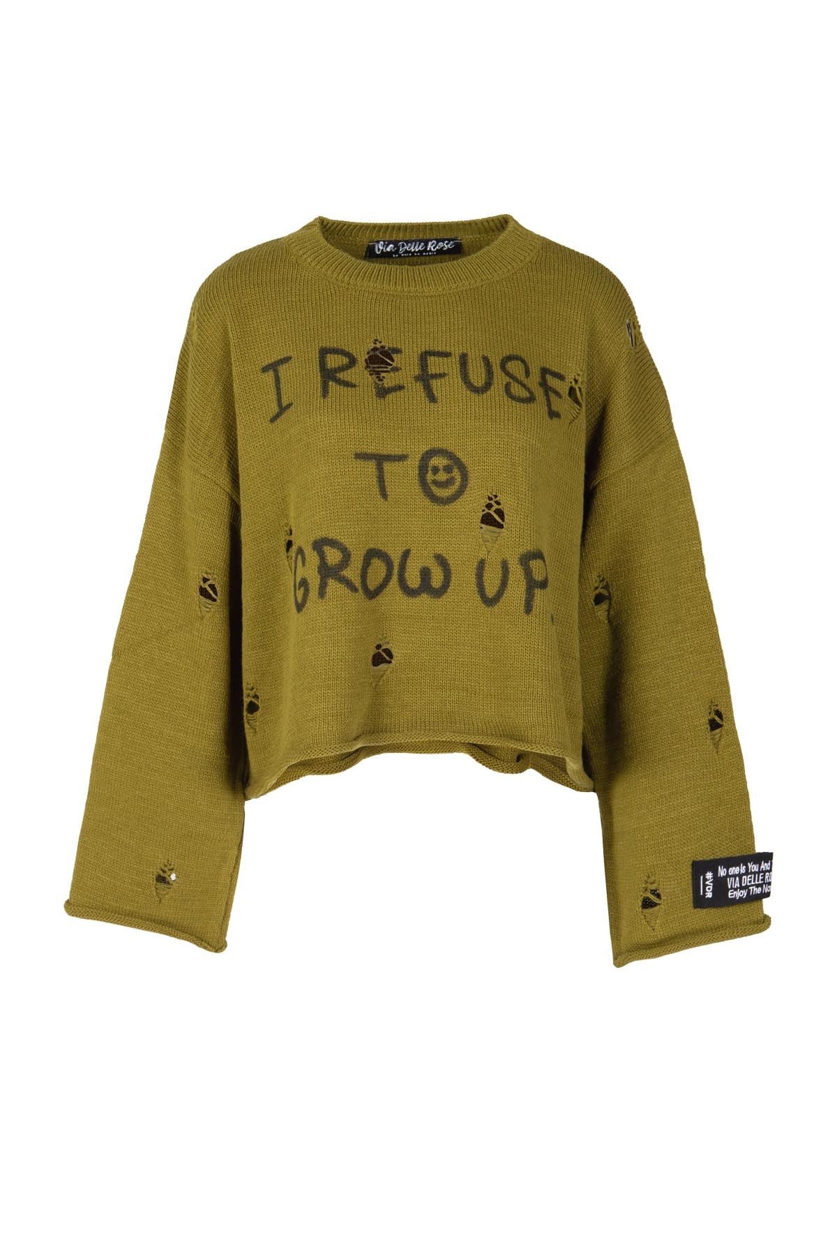 Olive Pullover 16022