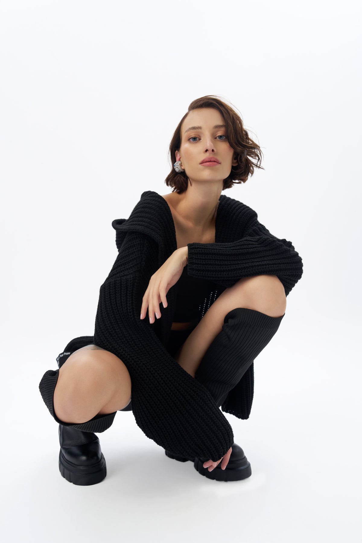 Nero Cardigan 16036