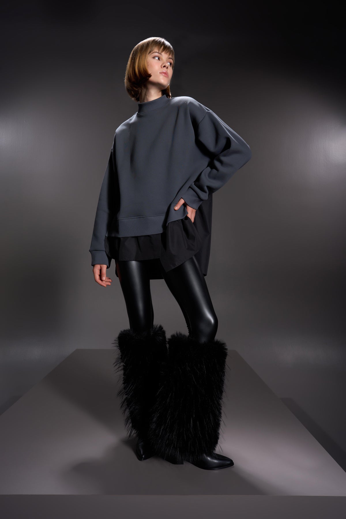 Antracite Nero Sw-shirt 16055