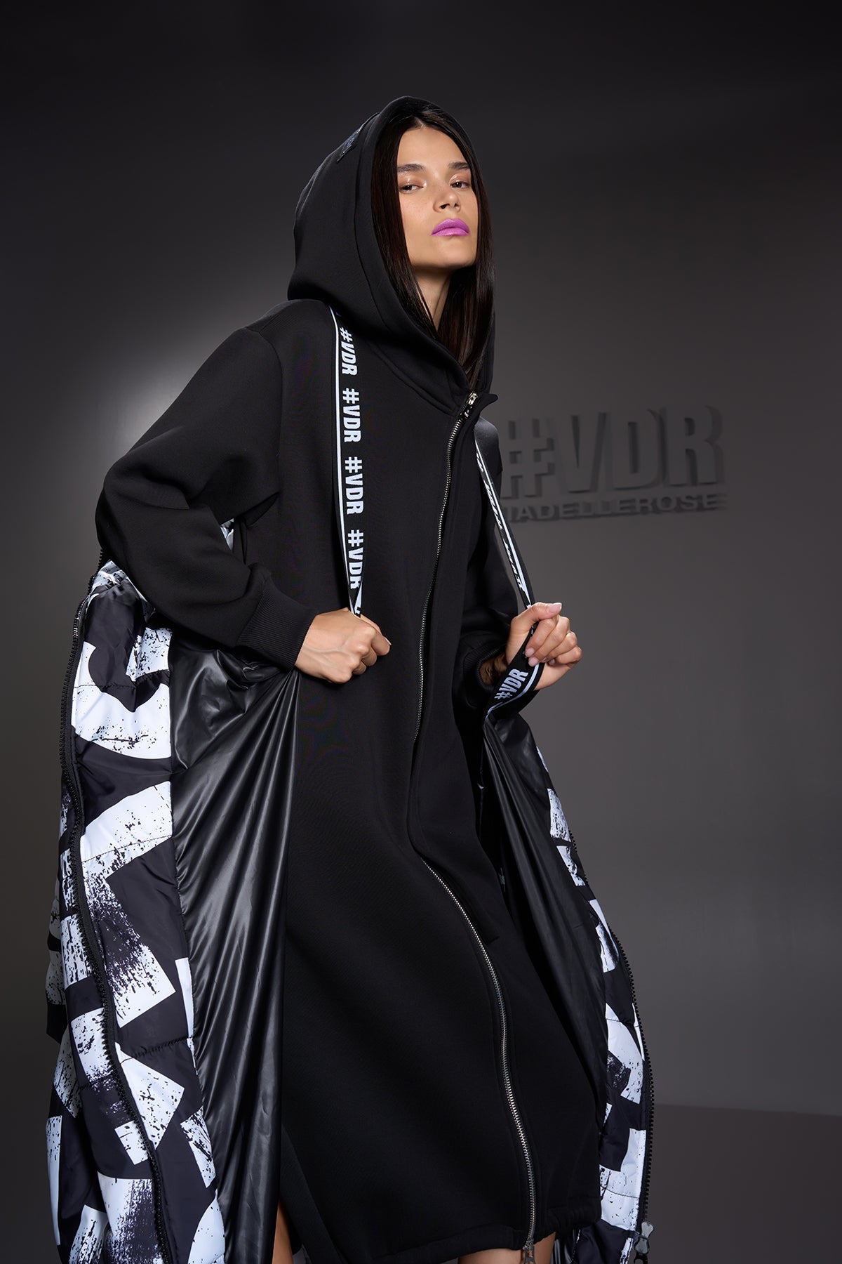 Nero Bianco Blouson 16117