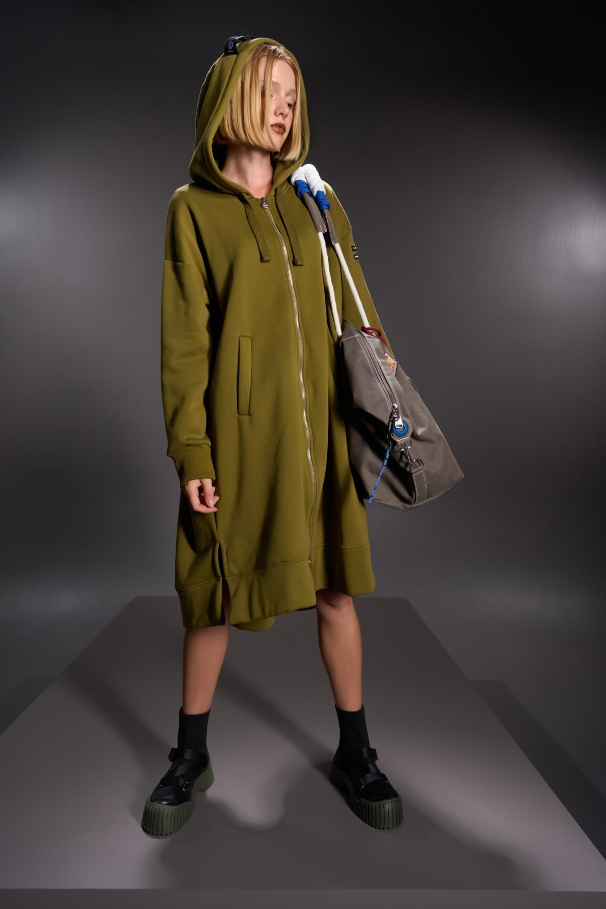 Olive Cardigan 16138