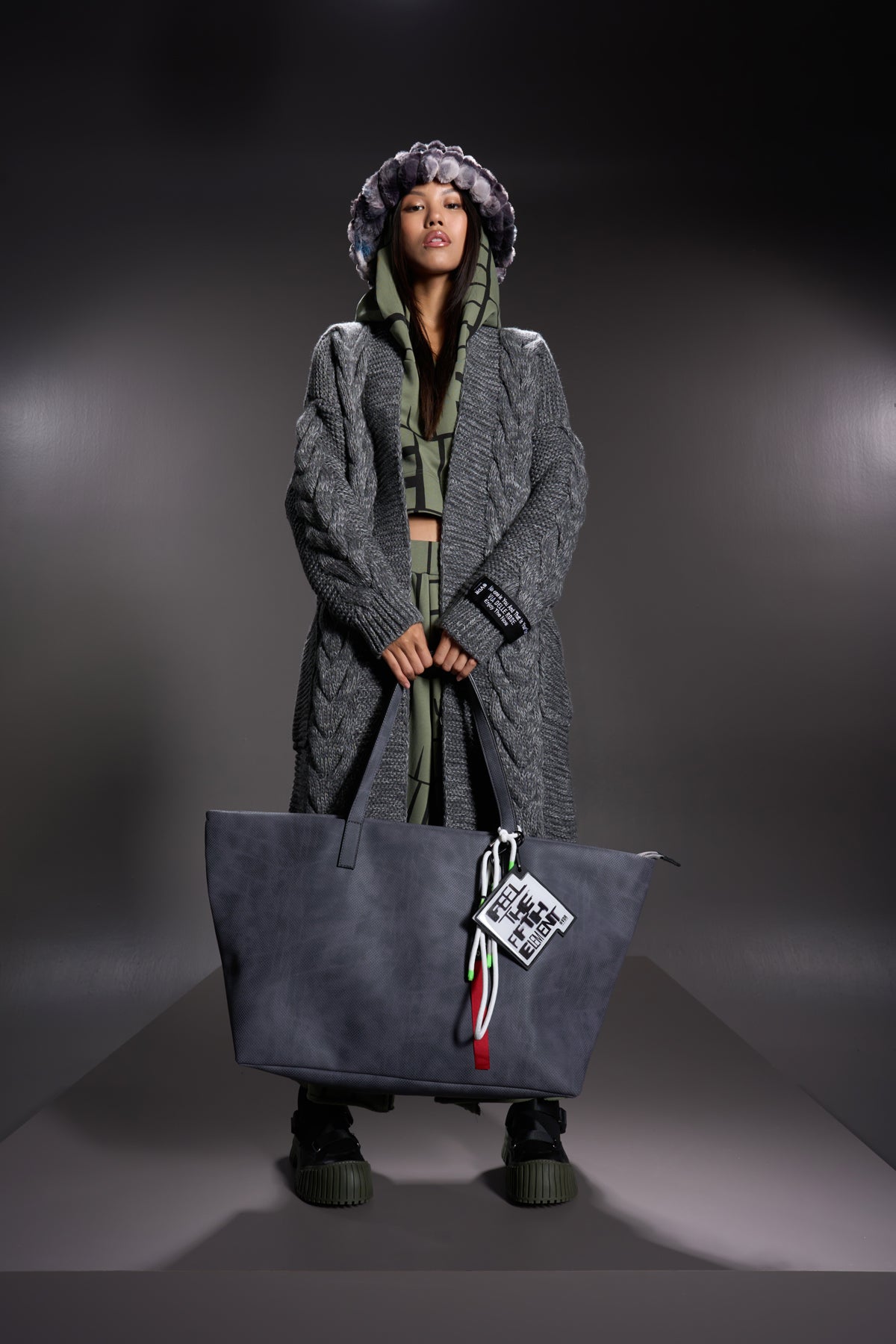 Antra Melange Cardigan 16279