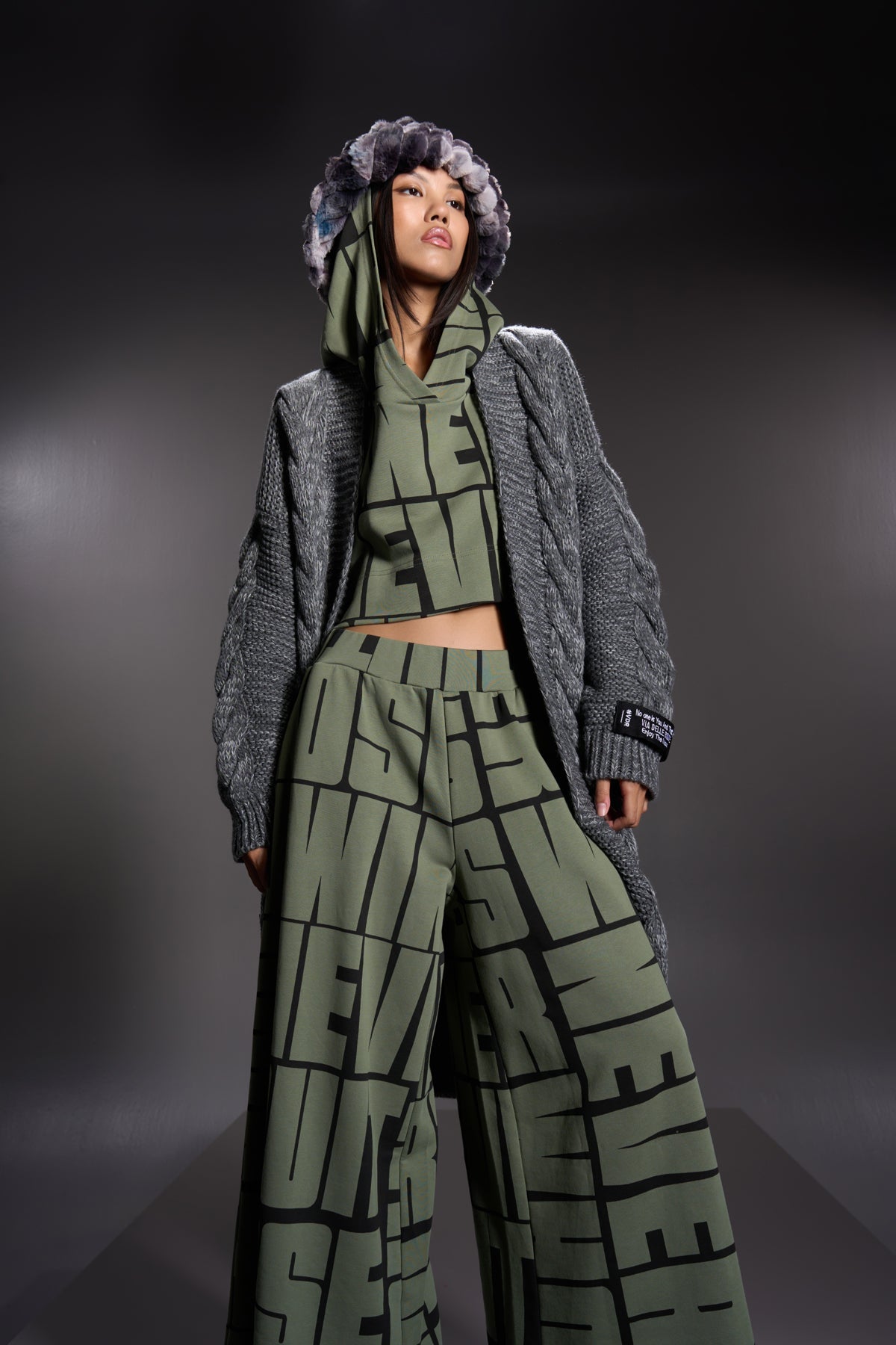 Antra Melange Cardigan 16279