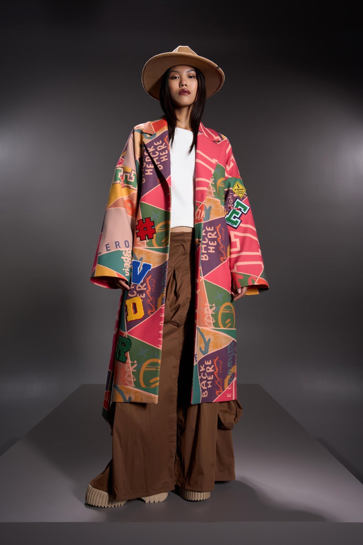 Multi Color Coat 16286