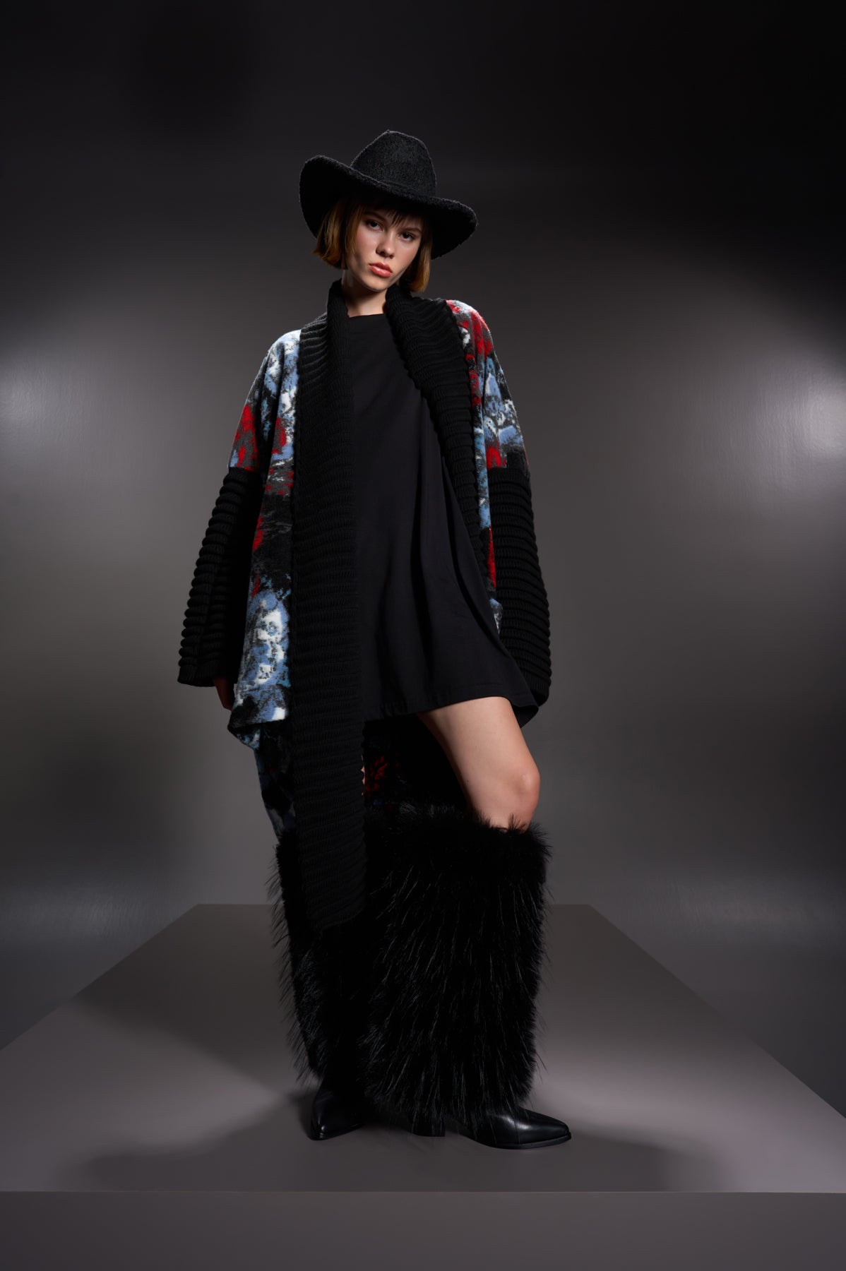 Multi Color Cardigan 16295