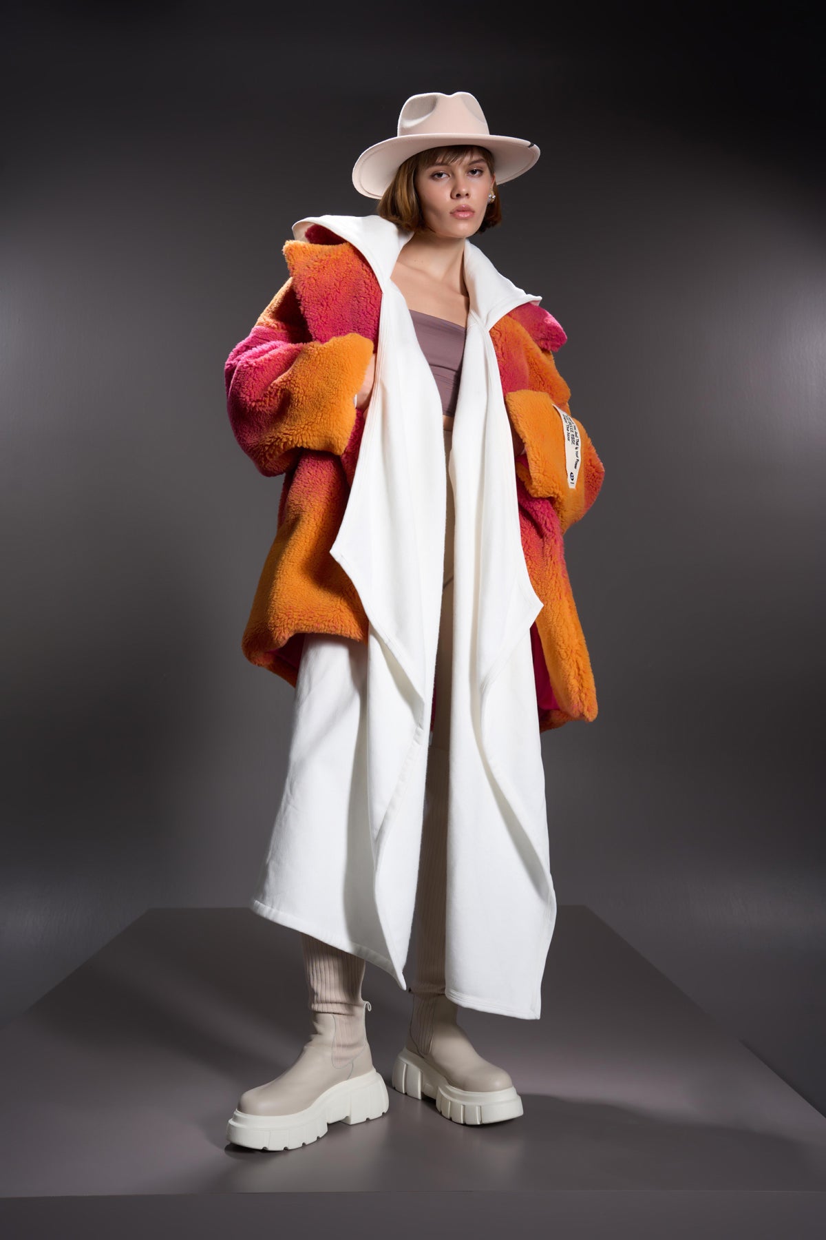 Multicolor Blouson 16314