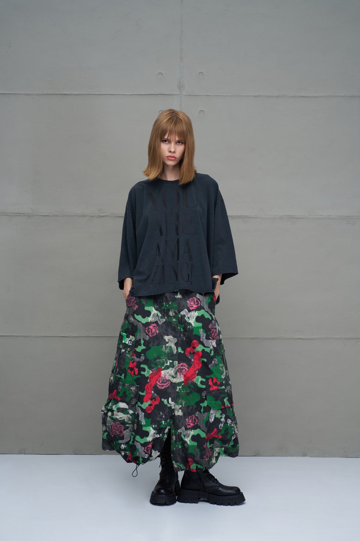 Black T-shirt 18007