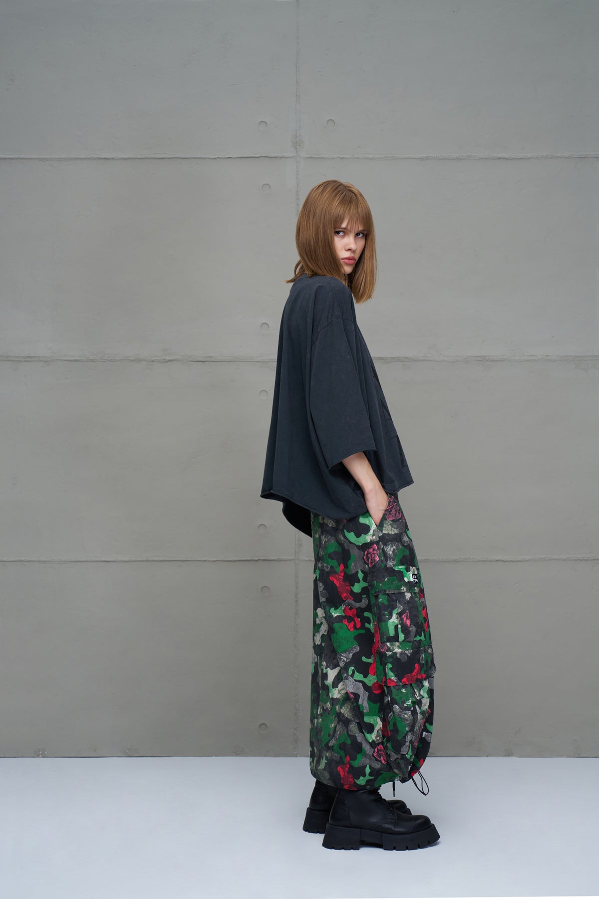 Black T-shirt 18007