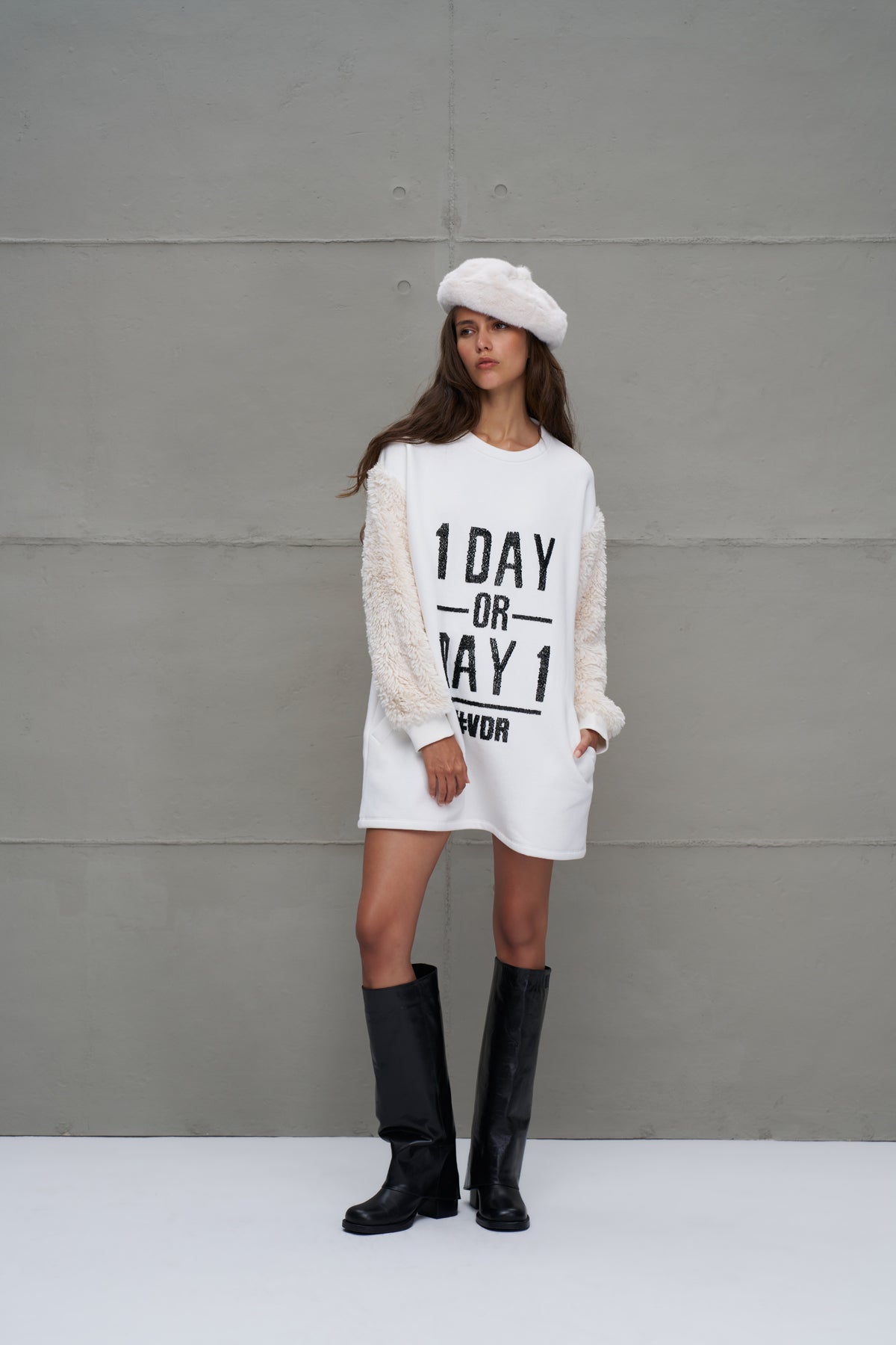 Off White Dress 18011