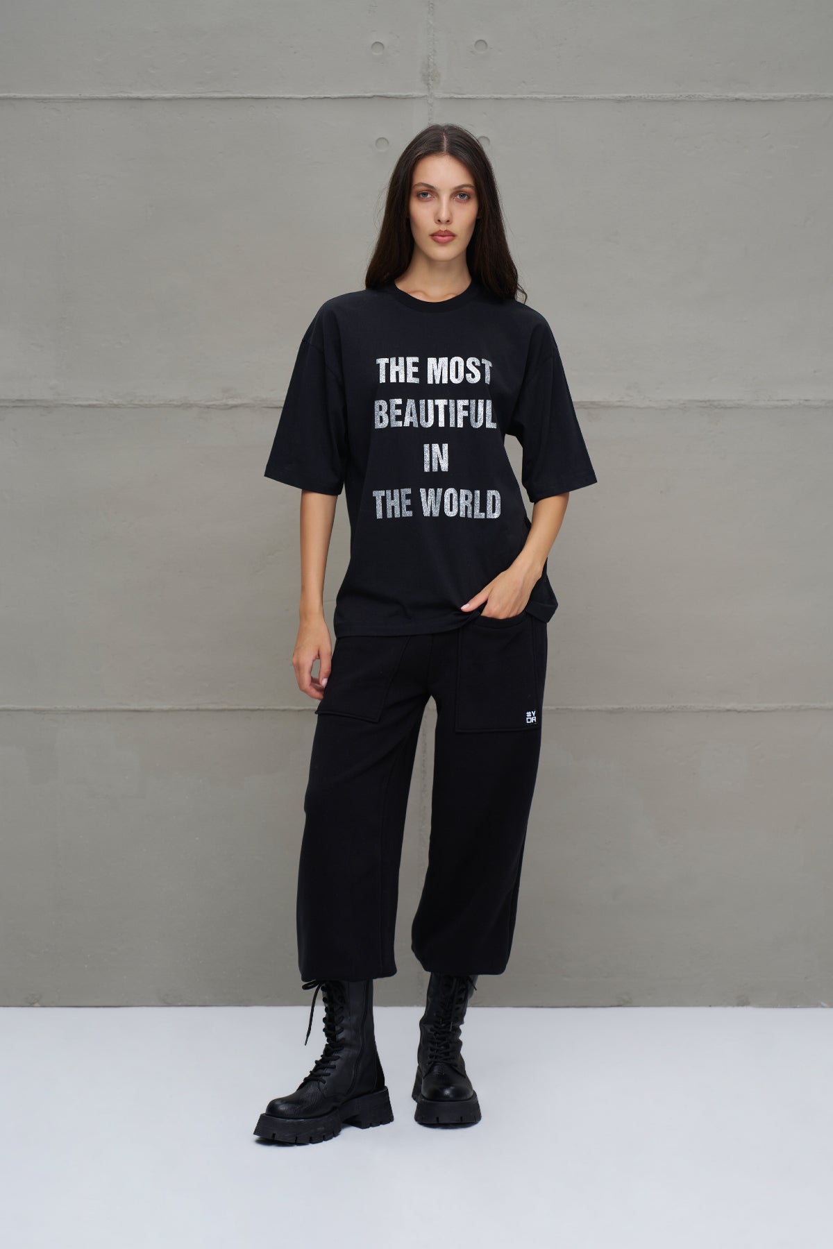 Black Slim Fit Trousers 18020