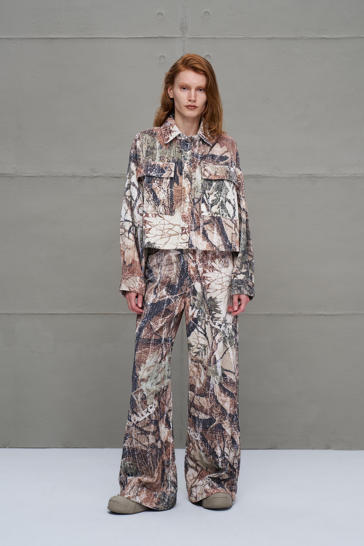 Beige Corduroy Shirt 18084