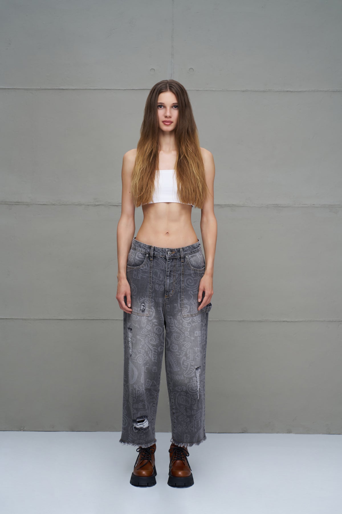 Grey Trousers 18099