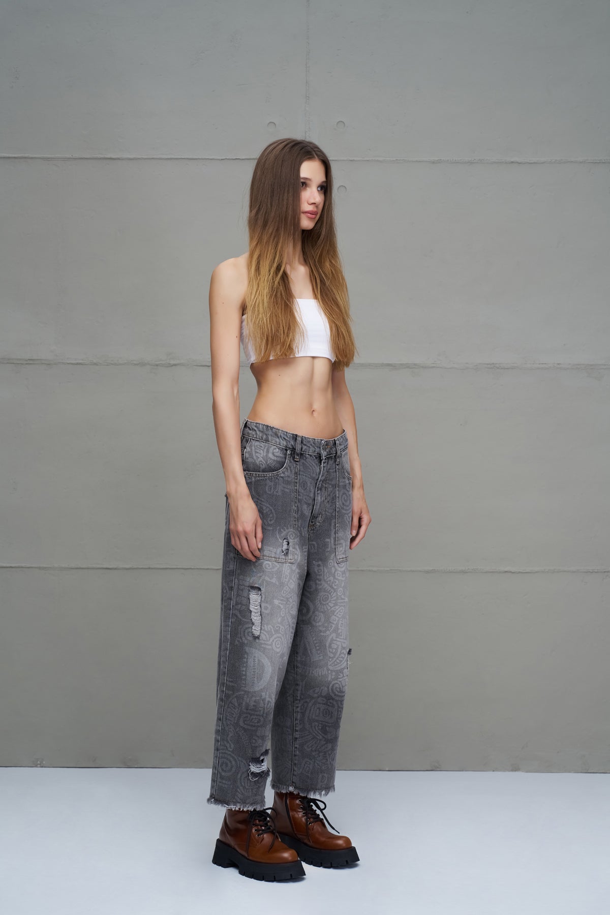 Grey Trousers 18099