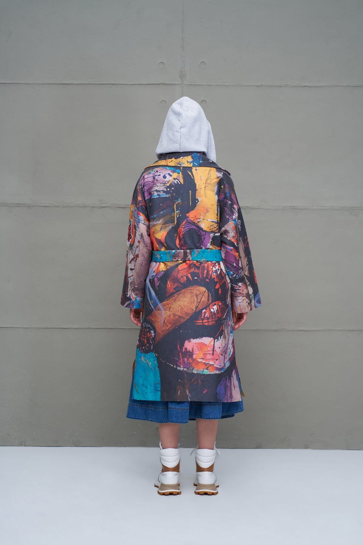 Multicolor Coat 18107
