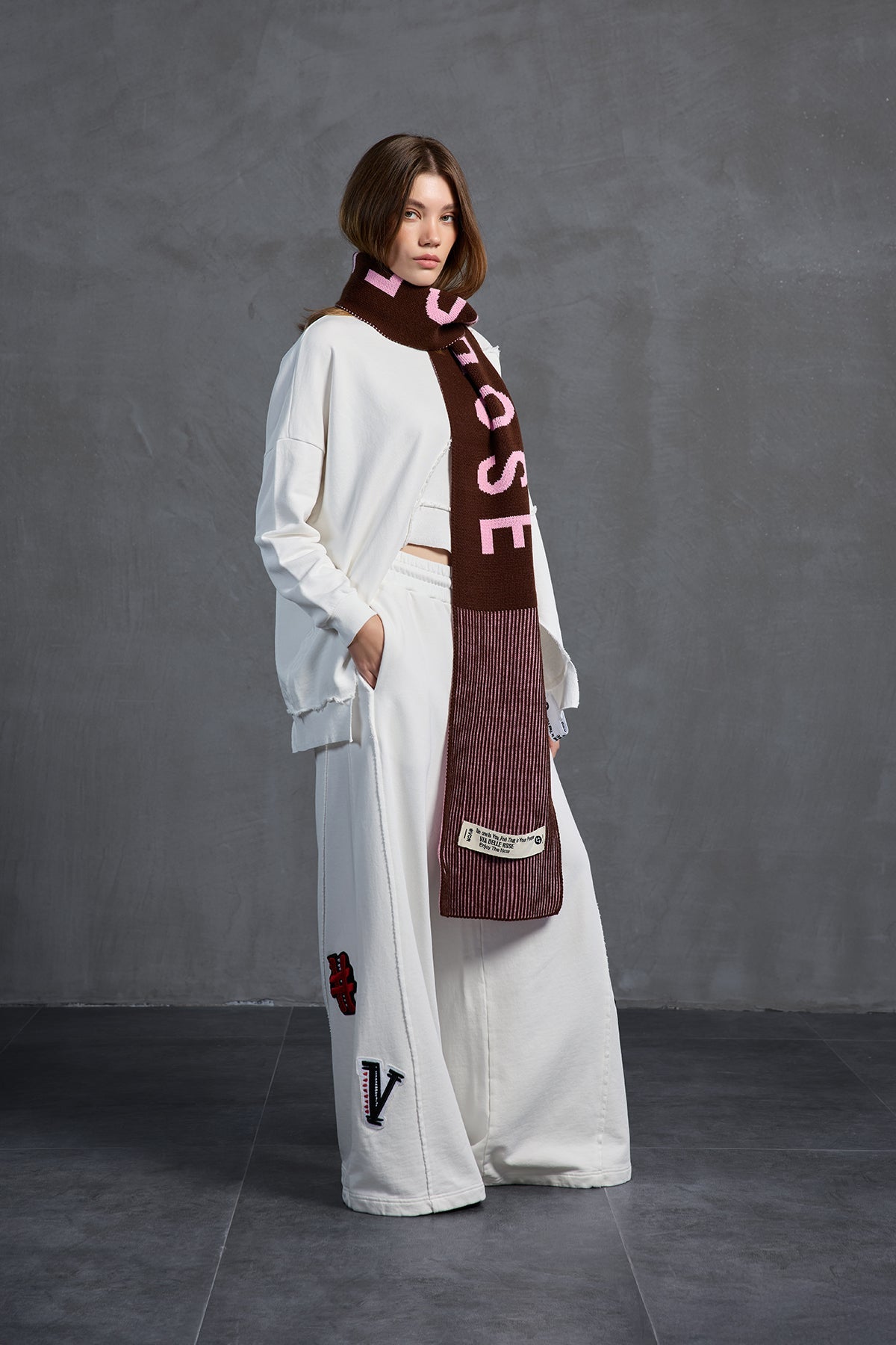 Off White Oversized Trousers 18158