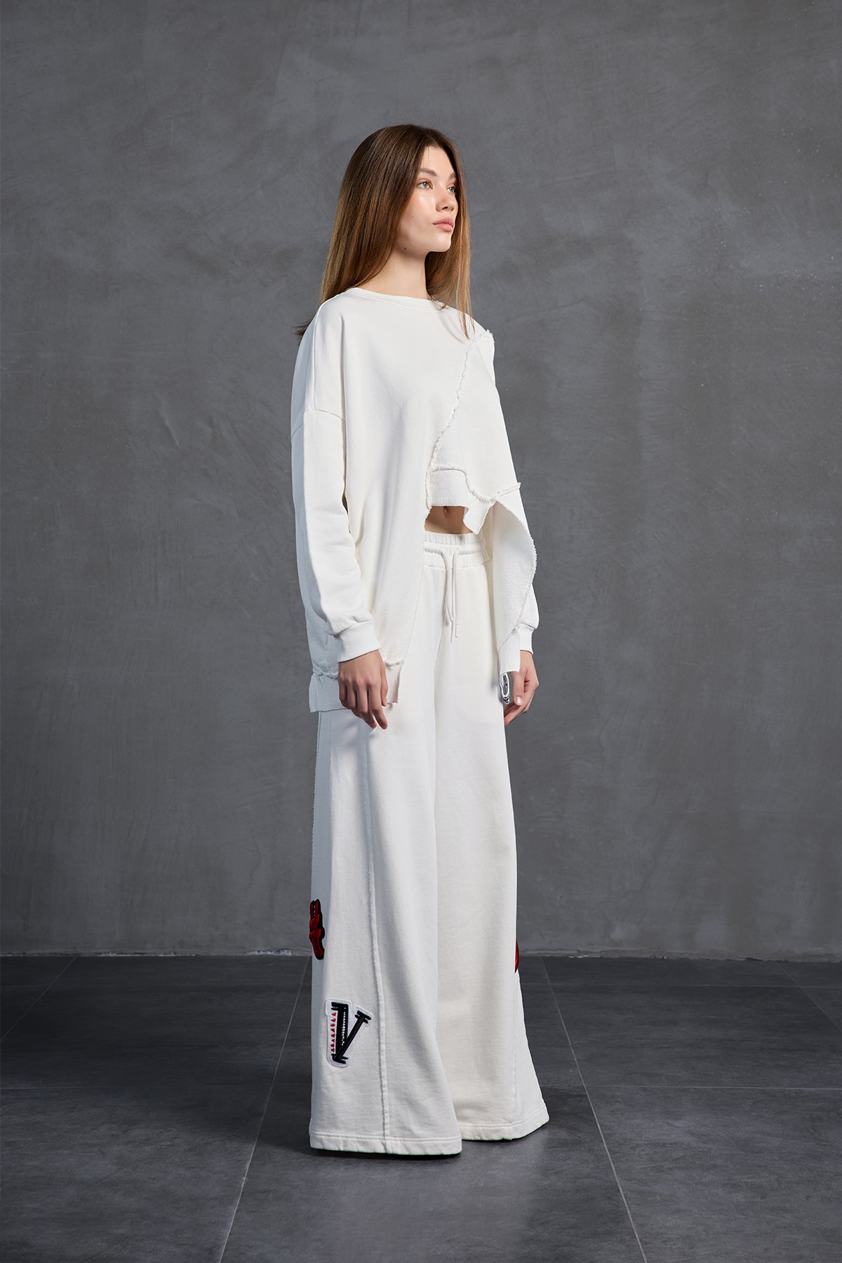 Off White Oversized Trousers 18158