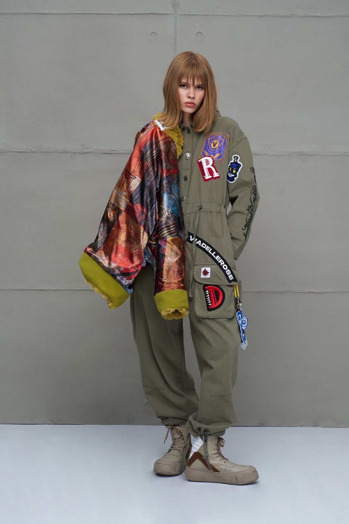 Pistachio Faux Fur Oversized Coat 18185