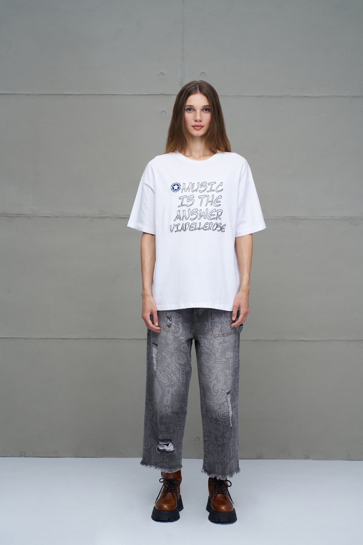 White T-shirt 18243