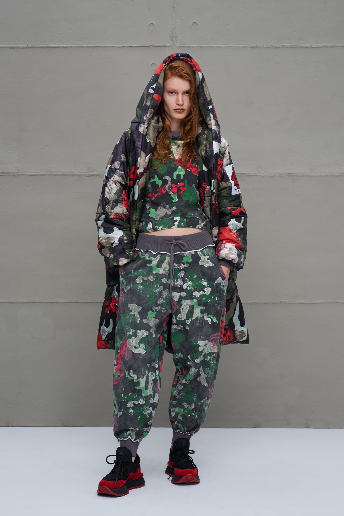 Camo Camouflage Print Trousers 18294