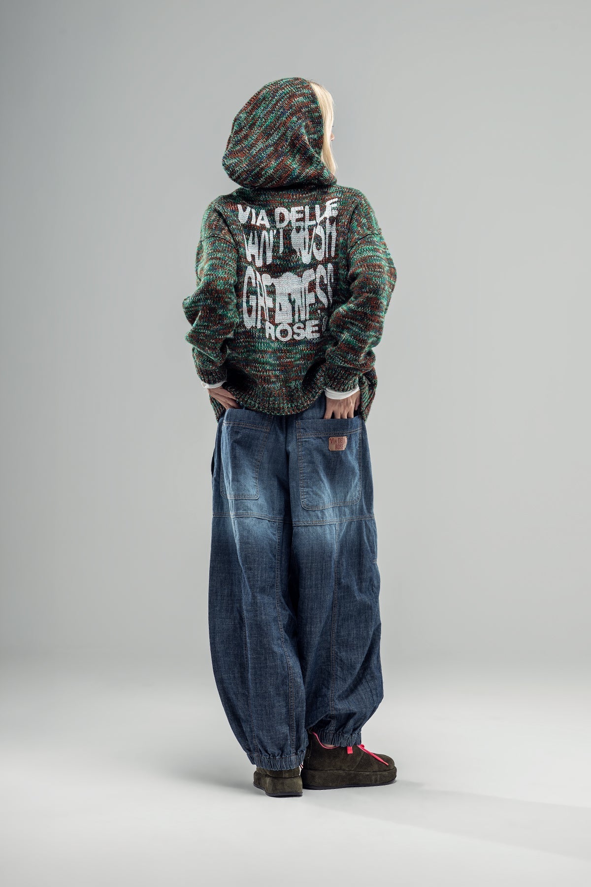 Multicolor Knit Sweater 20016