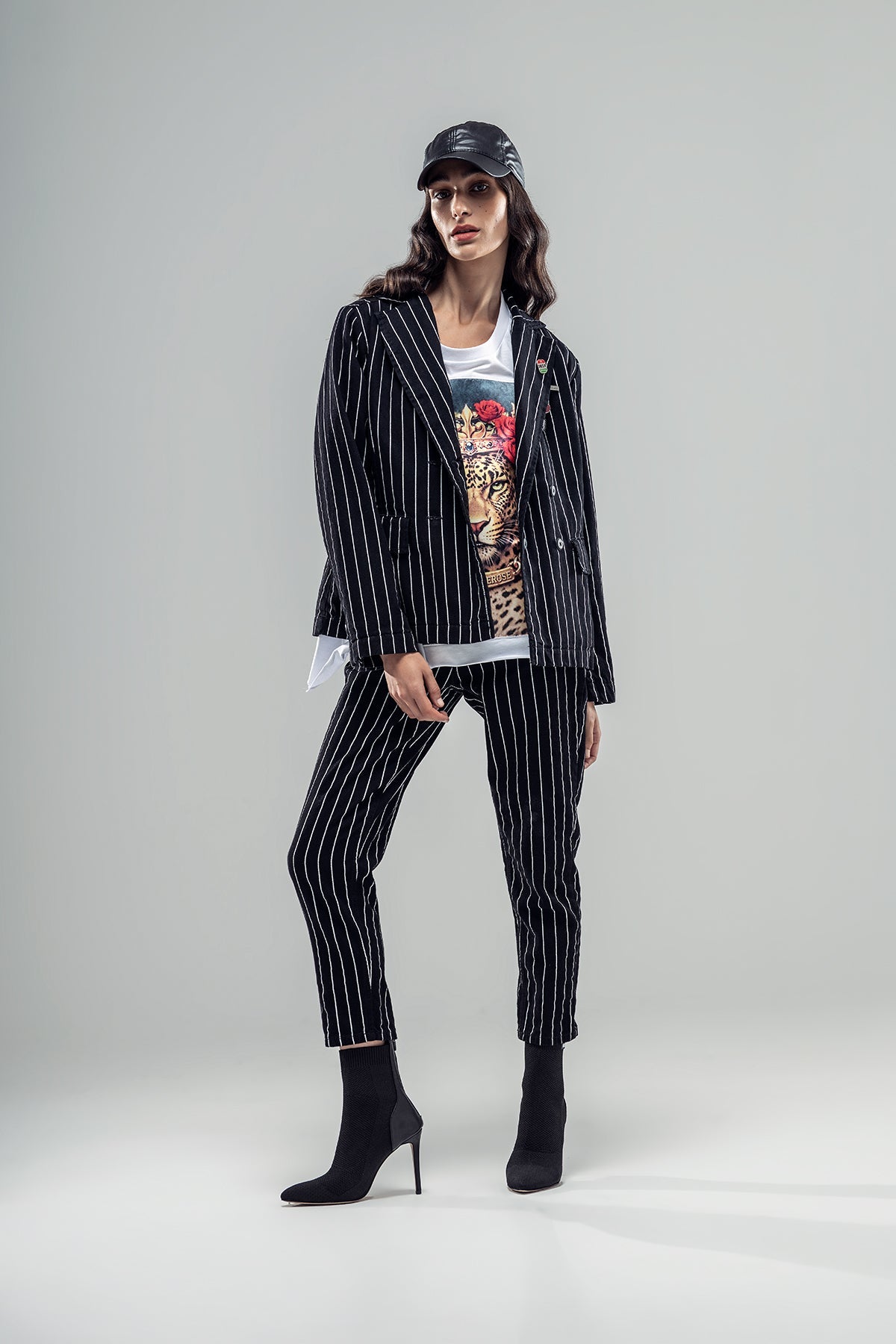 Black White Trousers 20050