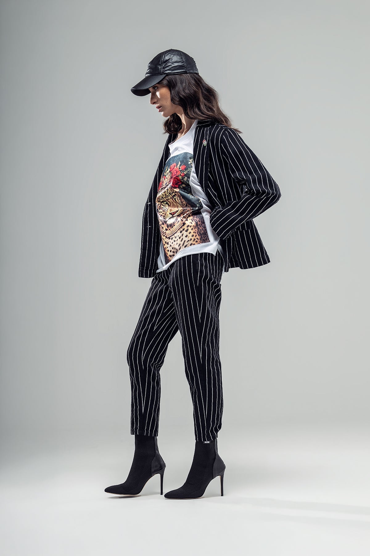 Black White Trousers 20050