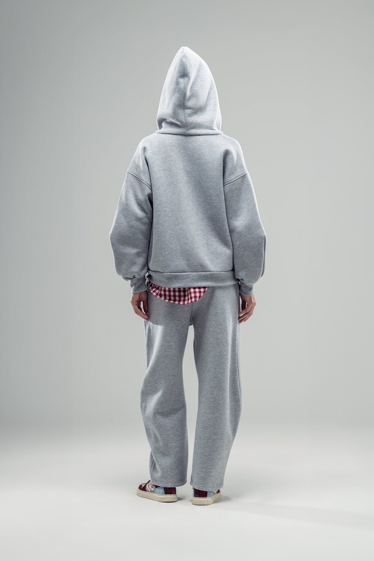 Grey Melange Sweatshirt 20073