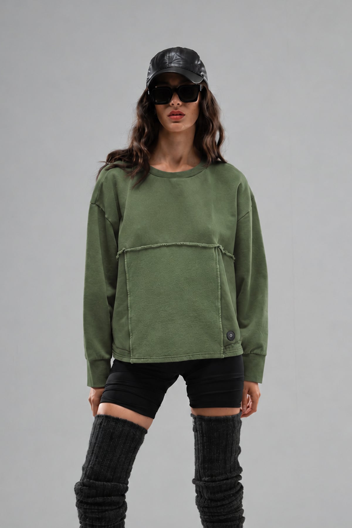 Khaki Sweatshirt 20097