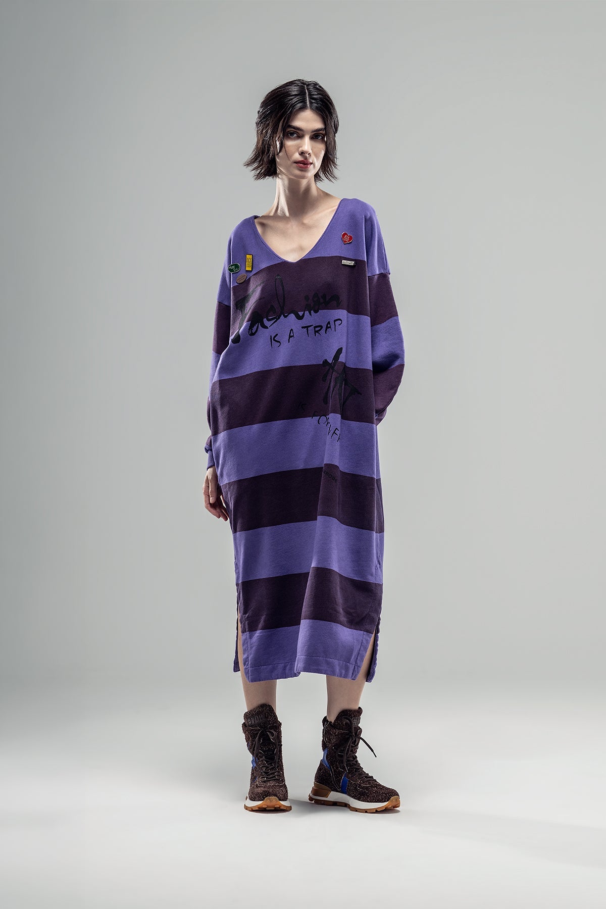 Purple Bordo Dress 20255