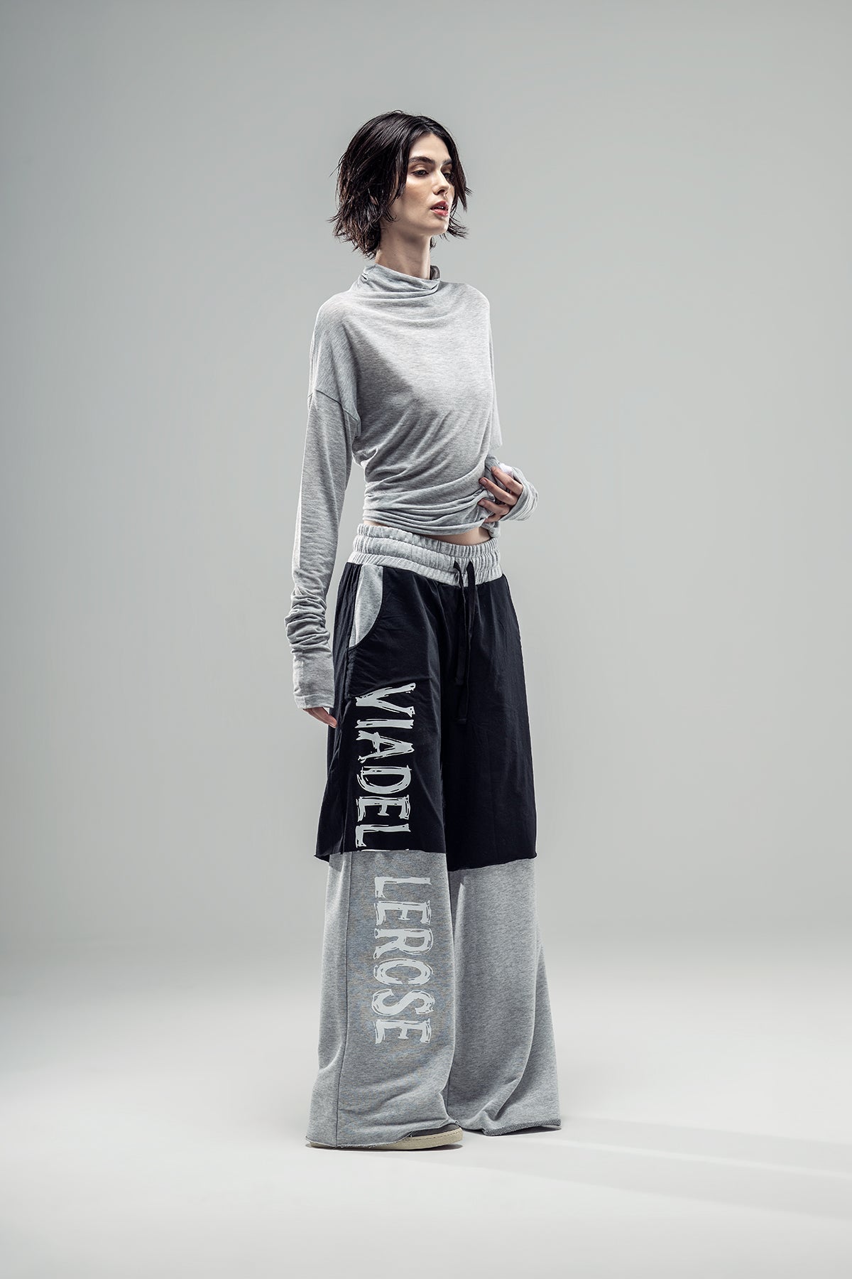 Grey Melange L S T-shirt 20276