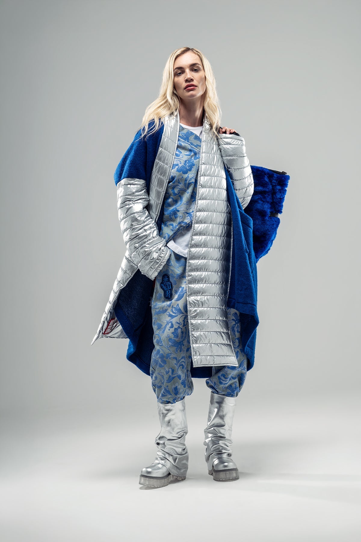 Blue Silver Cardigan 20304
