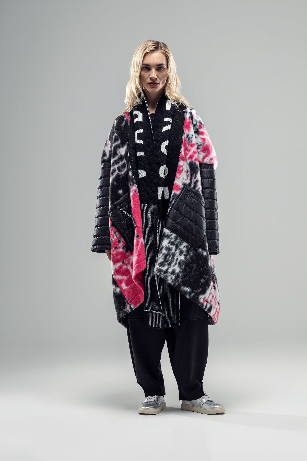Black Pink Cardigan 20305