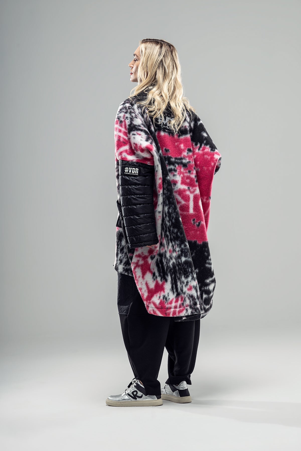 Black Pink Cardigan 20305