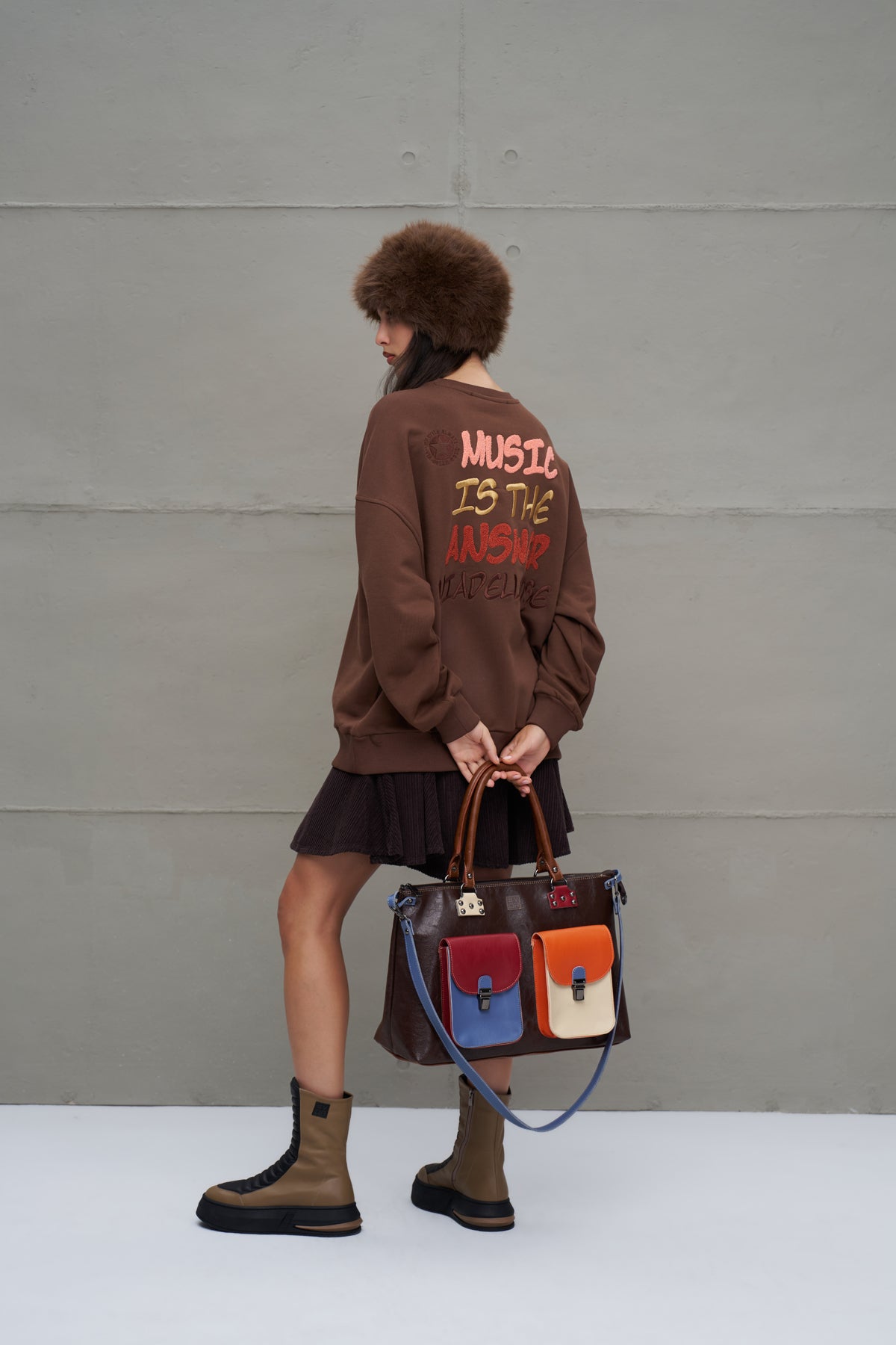 Multicolor Bag Woodstock